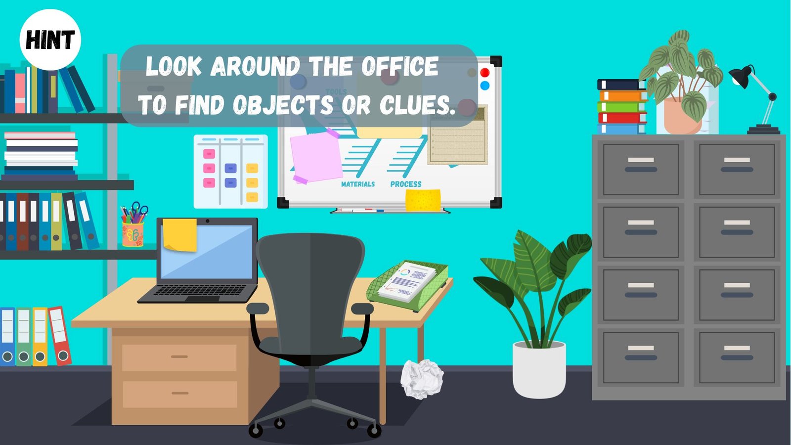 Office Room Escape Game