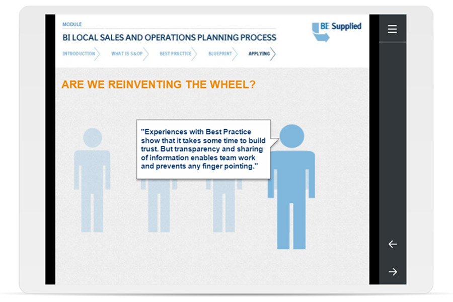 Articulate Storyline course, Boehringer Ingelheim