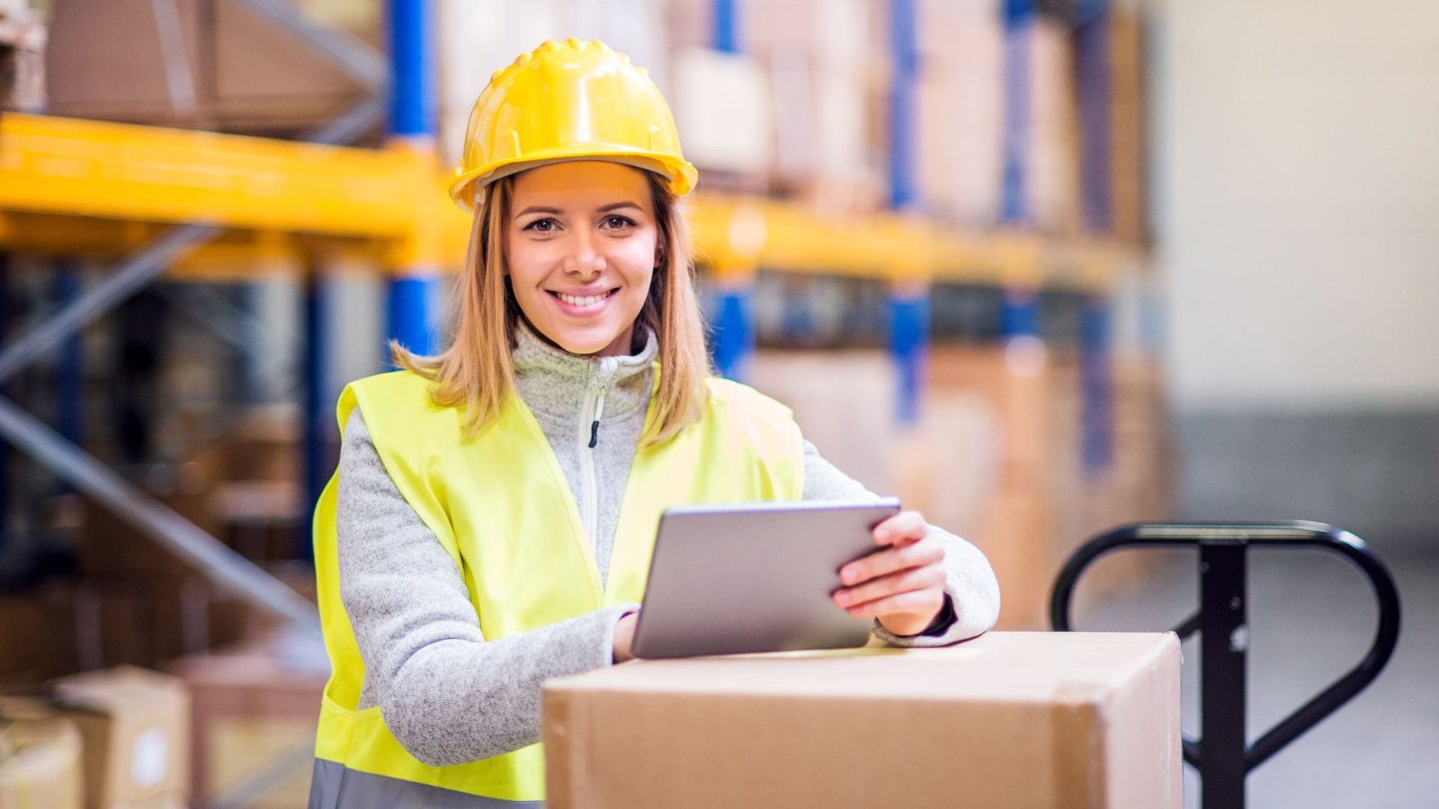 Digital process training on-site with e-learning